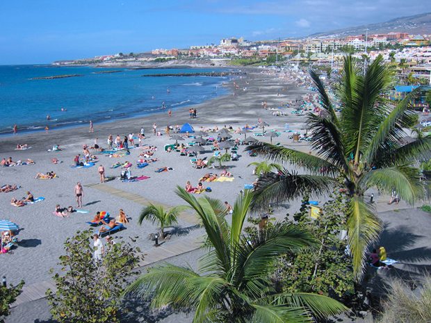 Playa Torviscas In Costa Adeje Str Nde Teneriffa